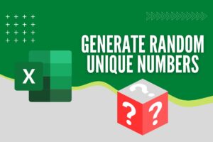 How to Generate Random Unique Numbers