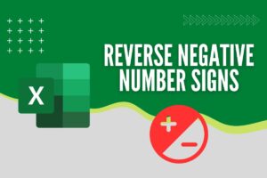 Reverse Number Signs